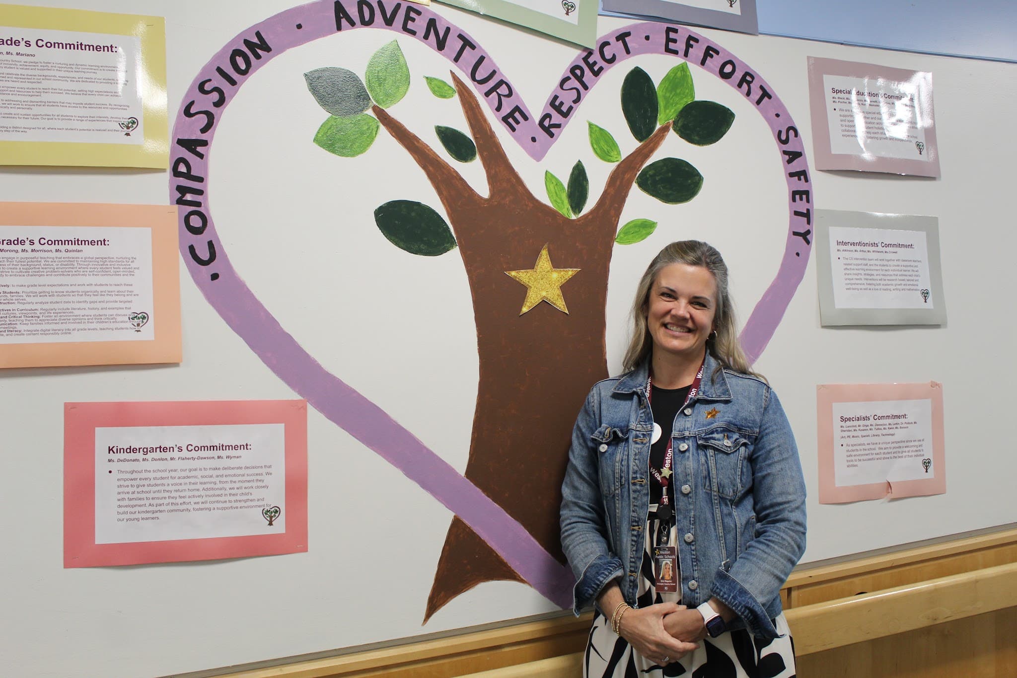 Country School named Gold Star School