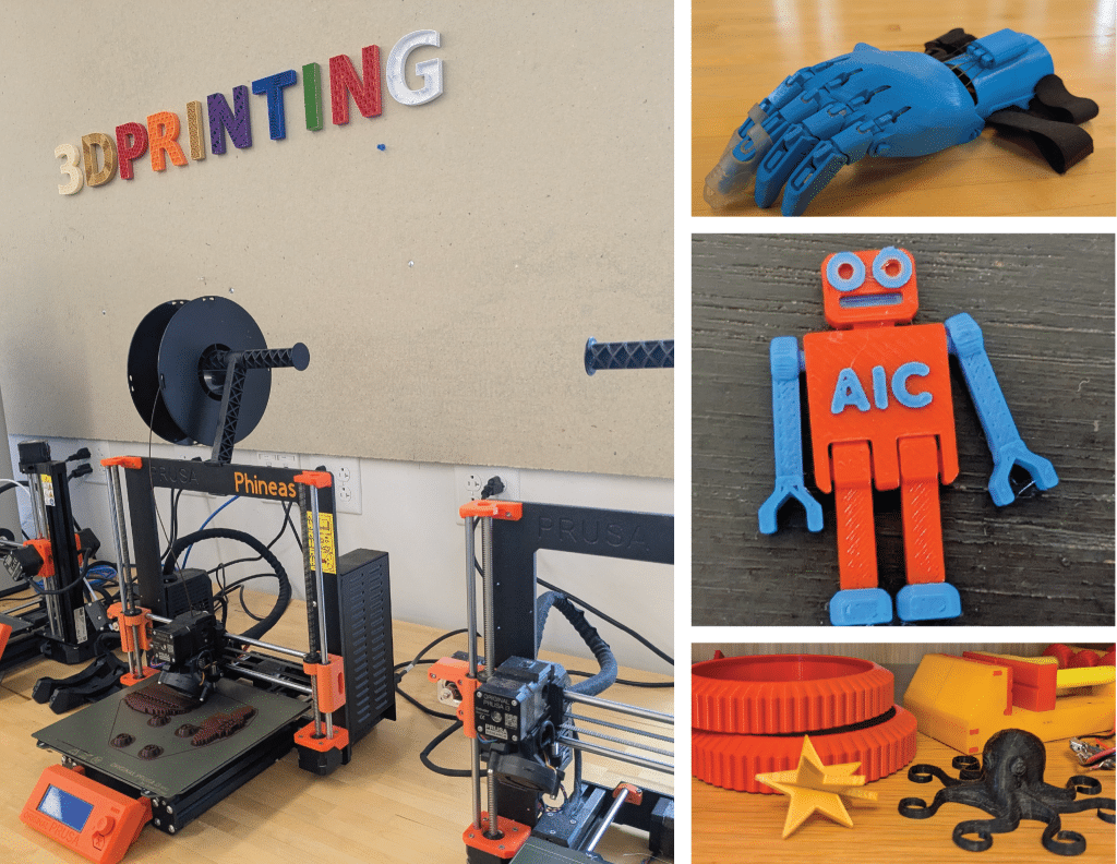 Ideas in the Making: Exploring 3D printing and beyond